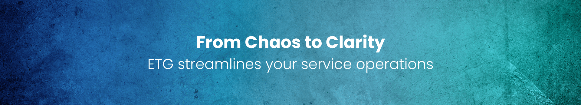 Chaos to Clarity