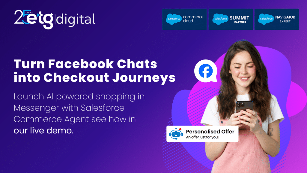 Turn Facebook Chats into Checkout Journeys