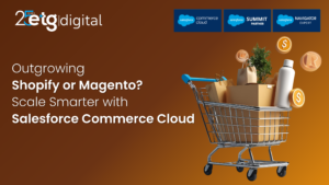 Read more about the article Why Salesforce Commerce Cloud Is the Smarter Choice Over Shopify & Magento in 2025